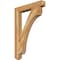 Ekena Millwork Legacy Craftsman Rough Sawn Bracket, Western Red Cedar, 4"W x 28"D x 40"H BKT04X28X40LEC04RWR - alternate 1